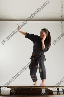 Ronda Kimono Fighting Pose